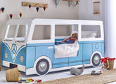 Campervan Light Blue Sleeper - room